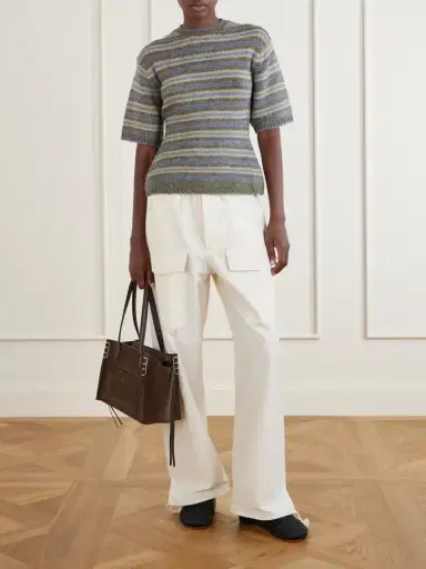 JW Anderson Cotton-blend Gabardine Track Pants | Thumbnail 2 JW Anderson Cotton-blend Gabardine Track Pants | Thumbnail 2