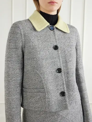 Proenza Schouler Gaelle Wool-blend Jacket | Thumbnail 4 Proenza Schouler Gaelle Wool-blend Jacket | Thumbnail 4