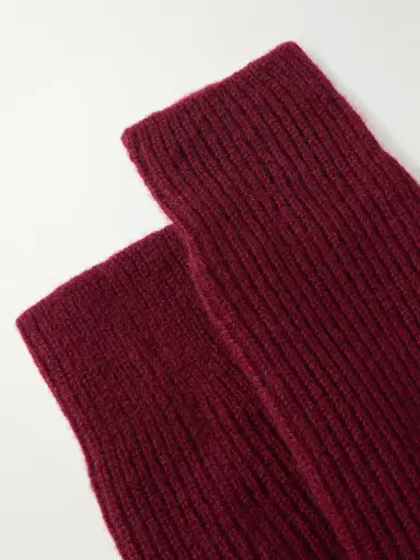 Lisa Yang Zera Ribbed Cashmere Socks | Thumbnail 2 Lisa Yang Zera Ribbed Cashmere Socks | Thumbnail 2