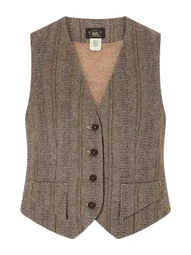 RRL Wool And Cotton-blend Vest | Thumbnail 1 RRL Wool And Cotton-blend Vest | Thumbnail 1