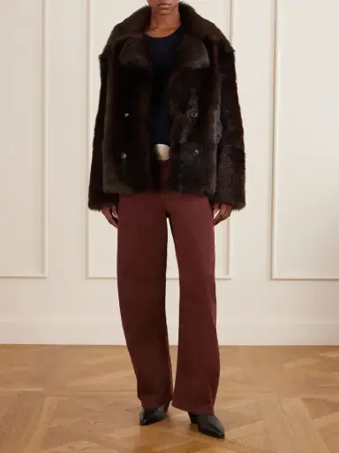 Nili Lotan Cleophee Shearling Jacket | Thumbnail 2 Nili Lotan Cleophee Shearling Jacket | Thumbnail 2