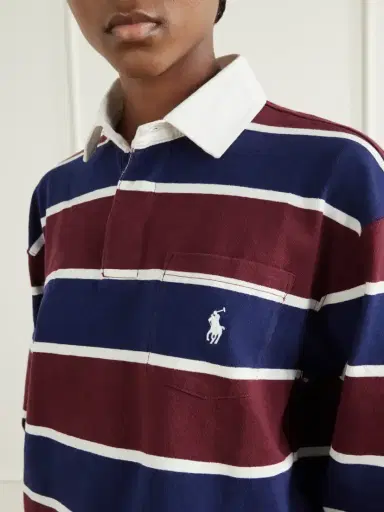 Polo Ralph Lauren Logo-embroidered Striped Cotton-corduroy Polo Shirt | Thumbnail 4 Polo Ralph Lauren Logo-embroidered Striped Cotton-corduroy Polo Shirt | Thumbnail 4