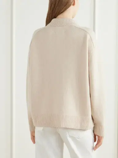 Citizens of Humanity Agatha Wool And Cashmere-blend Polo Sweater | Thumbnail 4 Citizens of Humanity Agatha Wool And Cashmere-blend Polo Sweater | Thumbnail 4