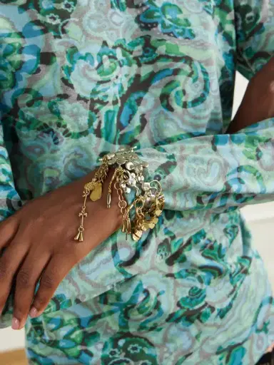 Dries Van Noten Embellished Gold-tone Bracelet | Thumbnail 2 Dries Van Noten Embellished Gold-tone Bracelet | Thumbnail 2