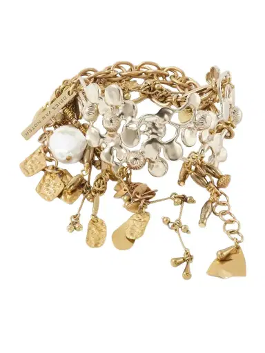 Dries Van Noten Embellished Gold-tone Bracelet | Thumbnail 1 Dries Van Noten Embellished Gold-tone Bracelet | Thumbnail 1