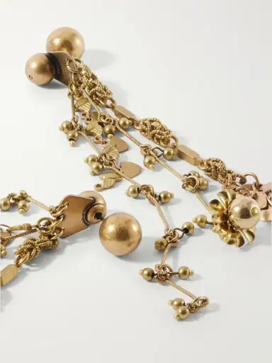 Dries Van Noten Embellished Gold-tone Earrings | Thumbnail 3 Dries Van Noten Embellished Gold-tone Earrings | Thumbnail 3
