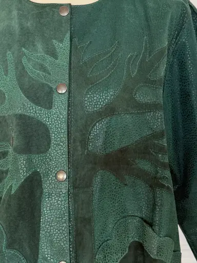 Jen Wonders Studio Dark Green Suede Jacket | Thumbnail 5 Jen Wonders Studio Dark Green Suede Jacket | Thumbnail 5