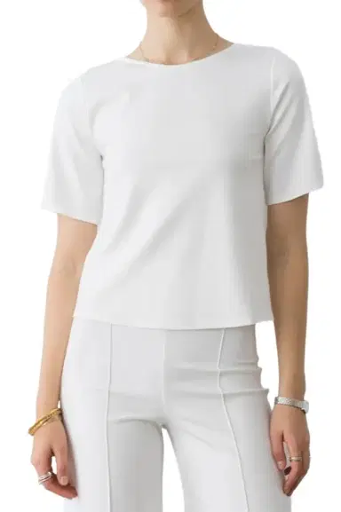 Ripley Rader Short Sleeve Top - Off White | Thumbnail 1 Ripley Rader Short Sleeve Top - Off White | Thumbnail 1