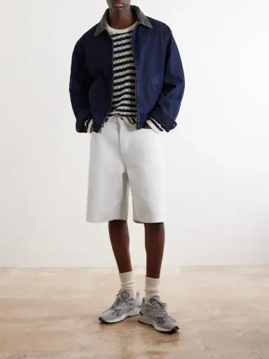 Aimé Leon Dore Corduroy-Trimmed Denim Jacket - Men | Thumbnail 2 Aimé Leon Dore Corduroy-Trimmed Denim Jacket - Men | Thumbnail 2