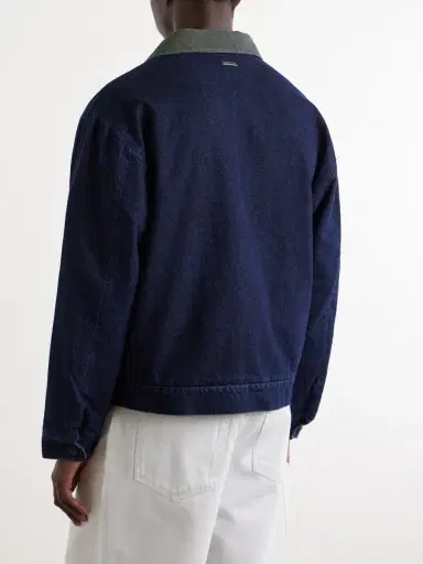 Aimé Leon Dore Corduroy-Trimmed Denim Jacket - Men | Thumbnail 4 Aimé Leon Dore Corduroy-Trimmed Denim Jacket - Men | Thumbnail 4