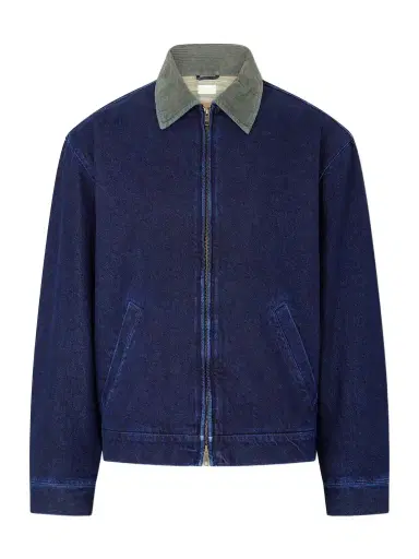 Aimé Leon Dore Corduroy-Trimmed Denim Jacket - Men | Thumbnail 1 Aimé Leon Dore Corduroy-Trimmed Denim Jacket - Men | Thumbnail 1