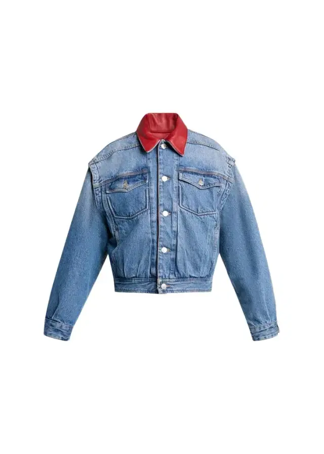 Devyn Reversible Leather & Denim Jacket Devyn Reversible Leather & Denim Jacket
