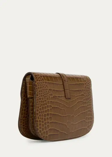 Tom Ford Kara Small Croc-Embossed Leather Crossbody Bag | Thumbnail 3 Tom Ford Kara Small Croc-Embossed Leather Crossbody Bag | Thumbnail 3
