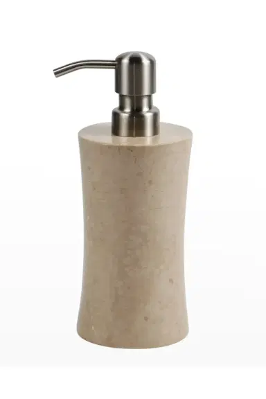 Marble Crafter Myrtus Polished Verona Beige Marble Soap Dispenser | Thumbnail 3 Marble Crafter Myrtus Polished Verona Beige Marble Soap Dispenser | Thumbnail 3