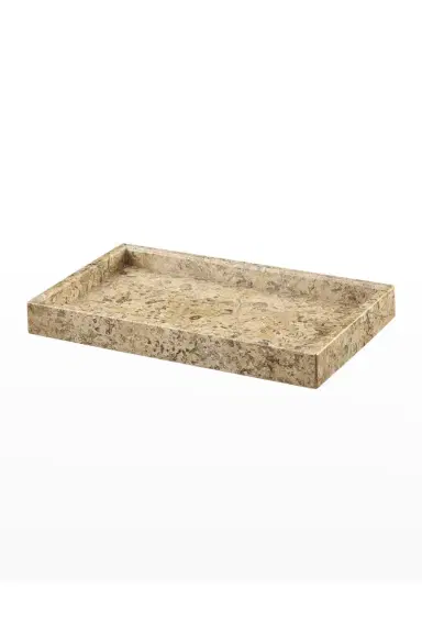 Marble Crafter Fossil Stone Polished Small Amenity Tray | Thumbnail 3 Marble Crafter Fossil Stone Polished Small Amenity Tray | Thumbnail 3