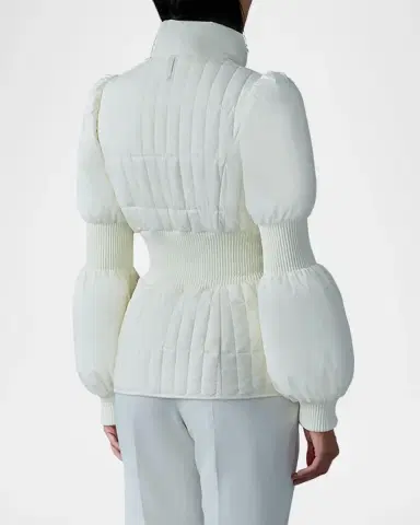 Mackage Felicia Puffer Jacket with Accentuated Sleeves | Thumbnail 6 Mackage Felicia Puffer Jacket with Accentuated Sleeves | Thumbnail 6