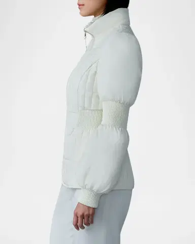 Mackage Felicia Puffer Jacket with Accentuated Sleeves | Thumbnail 7 Mackage Felicia Puffer Jacket with Accentuated Sleeves | Thumbnail 7