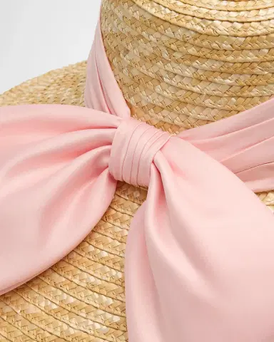Eugenia Kim Mirabel Bow Straw Hat | Thumbnail 2 Eugenia Kim Mirabel Bow Straw Hat | Thumbnail 2