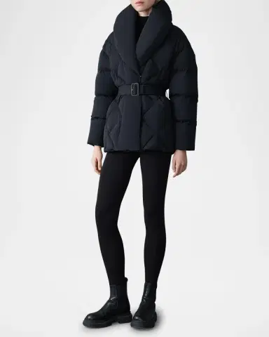 Mackage Olive Belted Down Jacket | Thumbnail 2 Mackage Olive Belted Down Jacket | Thumbnail 2