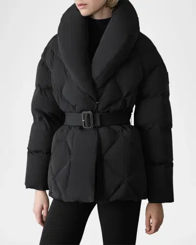 Mackage Olive Belted Down Jacket | Thumbnail 4 Mackage Olive Belted Down Jacket | Thumbnail 4