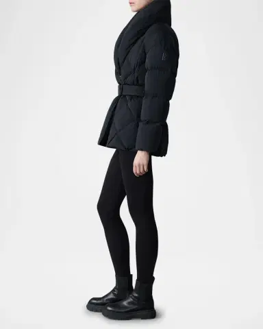 Mackage Olive Belted Down Jacket | Thumbnail 5 Mackage Olive Belted Down Jacket | Thumbnail 5