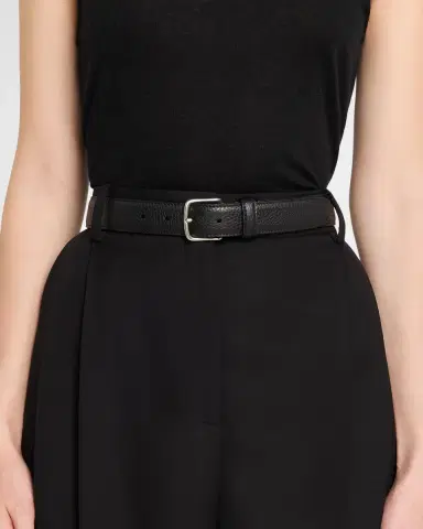 The Row Classic Pebbled Leather Belt | Thumbnail 2 The Row Classic Pebbled Leather Belt | Thumbnail 2