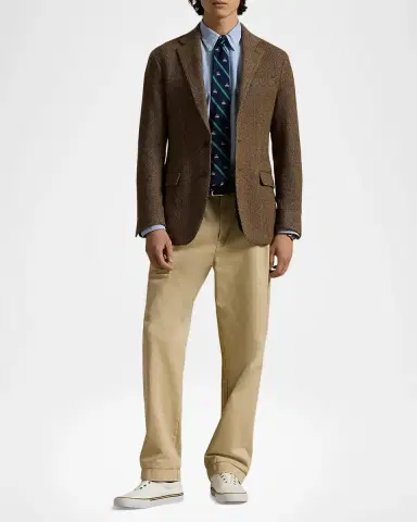 Polo Ralph Lauren Herringbone Wool-Blend Two-Button Sport Coat | Thumbnail 2 Polo Ralph Lauren Herringbone Wool-Blend Two-Button Sport Coat | Thumbnail 2