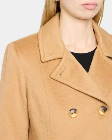 Sofia Cashmere Double-Breasted Cashmere Peacoat | Thumbnail 5 Sofia Cashmere Double-Breasted Cashmere Peacoat | Thumbnail 5