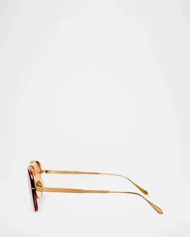 Linda Farrow Taya 59MM Aviator Sunglasses | Thumbnail 2 Linda Farrow Taya 59MM Aviator Sunglasses | Thumbnail 2