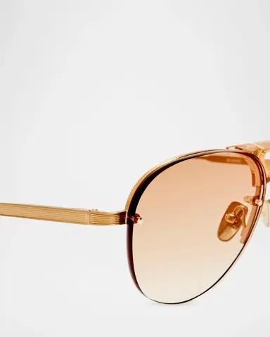 Linda Farrow Taya 59MM Aviator Sunglasses | Thumbnail 4 Linda Farrow Taya 59MM Aviator Sunglasses | Thumbnail 4