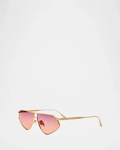 Linda Farrow Tarian 63MM Aviator Sunglasses | Thumbnail 3 Linda Farrow Tarian 63MM Aviator Sunglasses | Thumbnail 3