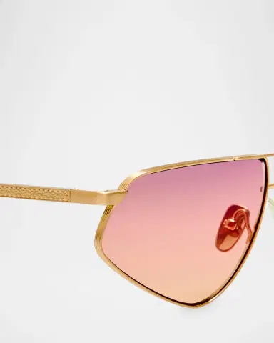 Linda Farrow Tarian 63MM Aviator Sunglasses | Thumbnail 4 Linda Farrow Tarian 63MM Aviator Sunglasses | Thumbnail 4