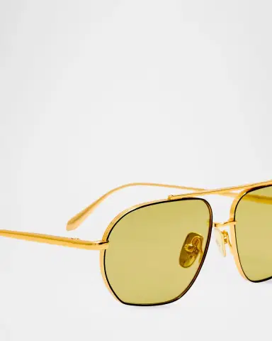 Linda Farrow Arden 55MM Aviator Sunglasses | Thumbnail 4 Linda Farrow Arden 55MM Aviator Sunglasses | Thumbnail 4