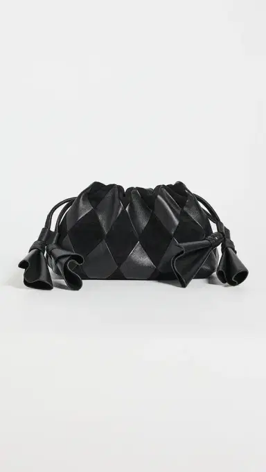 Zimmermann Cloud 91 Small Suede and Leather Clutch Bag | Thumbnail 2 Zimmermann Cloud 91 Small Suede and Leather Clutch Bag | Thumbnail 2