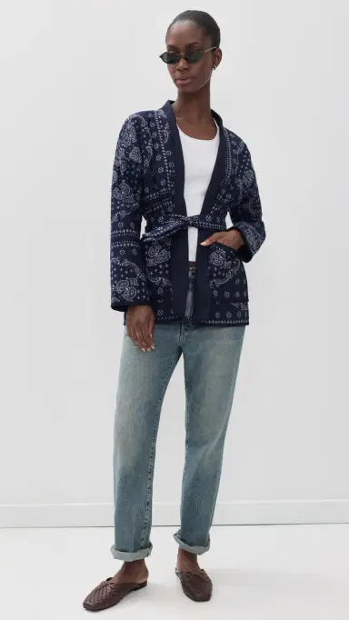 Marea Quilted Bandana Jacket | Thumbnail 5 Marea Quilted Bandana Jacket | Thumbnail 5