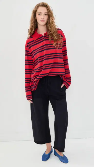 VRG GRL Kinsley Stripe Polo | Thumbnail 5 VRG GRL Kinsley Stripe Polo | Thumbnail 5
