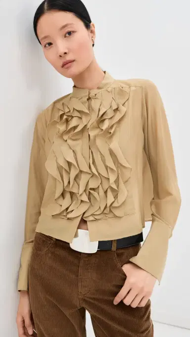 TWP Patti Button Down Blouse | Thumbnail 2 TWP Patti Button Down Blouse | Thumbnail 2
