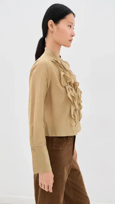TWP Patti Button Down Blouse | Thumbnail 4 TWP Patti Button Down Blouse | Thumbnail 4