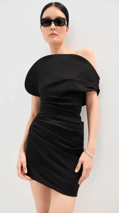 Simkhai Stefi Draped Mini Dress | Thumbnail 2 Simkhai Stefi Draped Mini Dress | Thumbnail 2