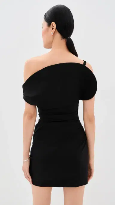 Simkhai Stefi Draped Mini Dress | Thumbnail 3 Simkhai Stefi Draped Mini Dress | Thumbnail 3