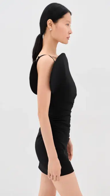Simkhai Stefi Draped Mini Dress | Thumbnail 4 Simkhai Stefi Draped Mini Dress | Thumbnail 4
