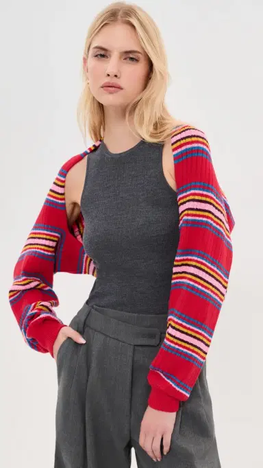 LE BOP Teller Convertible Shrug Scarf | Thumbnail 2 LE BOP Teller Convertible Shrug Scarf | Thumbnail 2