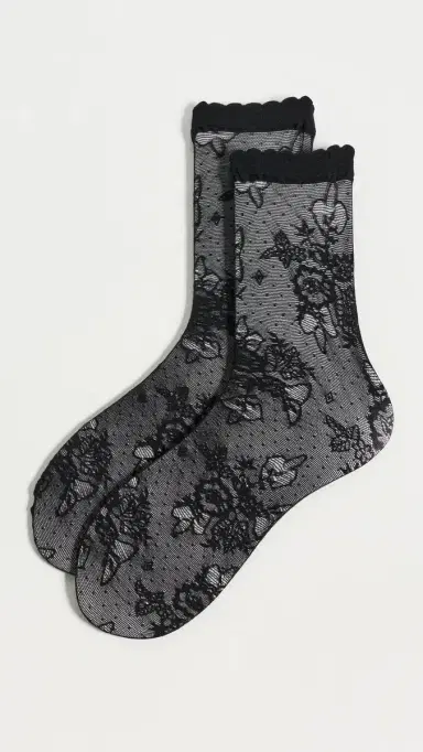 Stems Margaux Rose Floral Socks | Thumbnail 2 Stems Margaux Rose Floral Socks | Thumbnail 2
