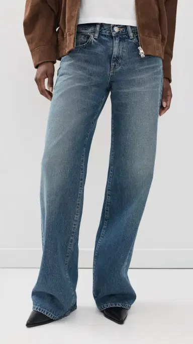 Moussy Vintage Missouri Wide Low Jeans | Thumbnail 2 Moussy Vintage Missouri Wide Low Jeans | Thumbnail 2