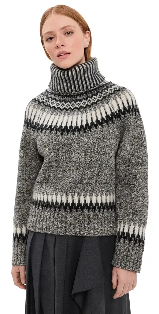 Fair Isle Turtleneck Sweater Fair Isle Turtleneck Sweater