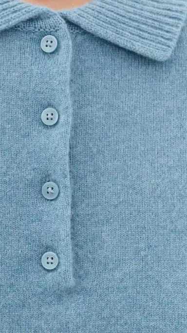 Simkhai Constance Long Sleeve Polo | Thumbnail 6 Simkhai Constance Long Sleeve Polo | Thumbnail 6
