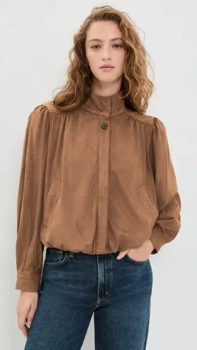 ASTR The Label Estero Faux Suede Jacket | Thumbnail 2 ASTR The Label Estero Faux Suede Jacket | Thumbnail 2