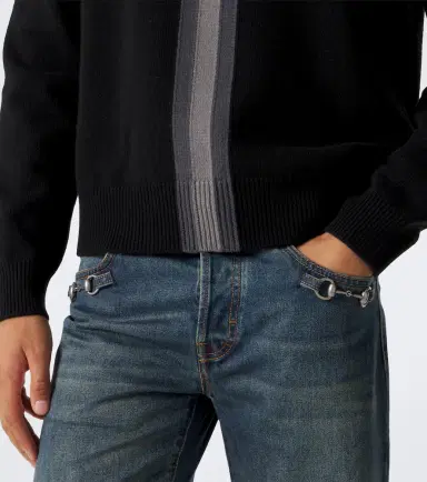 Gucci Intarsia wool sweater | Thumbnail 3 Gucci Intarsia wool sweater | Thumbnail 3