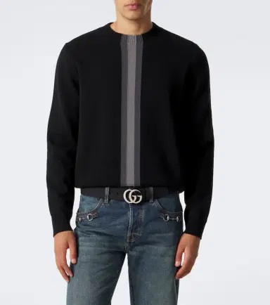 Gucci Intarsia wool sweater | Thumbnail 4 Gucci Intarsia wool sweater | Thumbnail 4