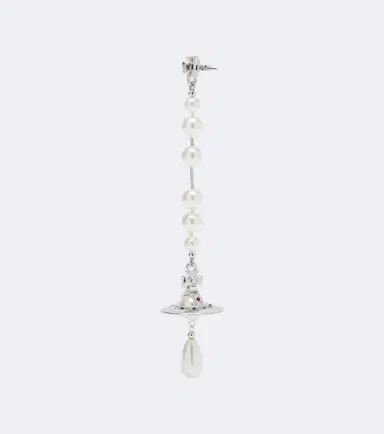 Vivienne Westwood Orb embellished drop earrings | Thumbnail 4 Vivienne Westwood Orb embellished drop earrings | Thumbnail 4